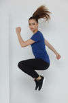 Zelocity Quick Dry Relaxed Top - Deja Vu Blue — thumbnail 5
